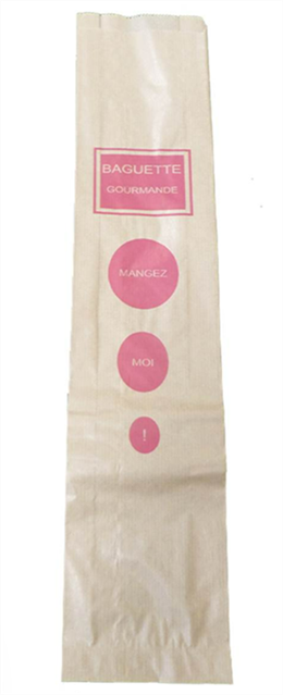 SAC BAGUETTE BRUN 100X40X560 ( CT DE 1000 )