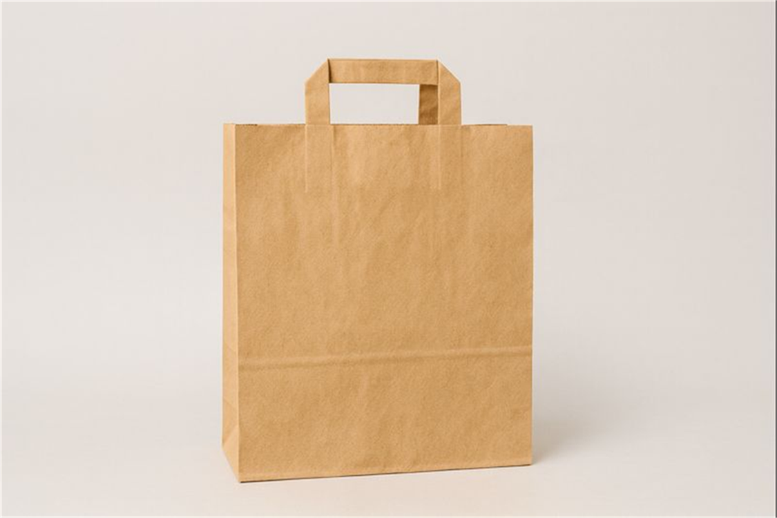 SAC KRAFT BRUN 80G - 32X16X35 ( CT DE 200 )