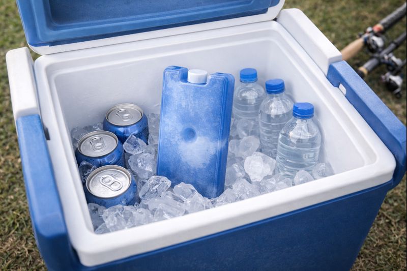 ACCU FROID RECT.+2/8°C 17.1X9.2X3.7CM PEHD x1