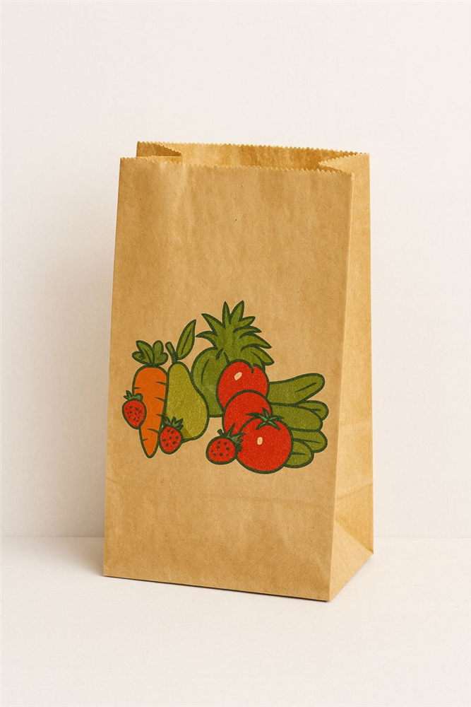 SAC PRIMEUR KRAFT 14X27X9 1.0KG ( CT DE 1000 ) 375250