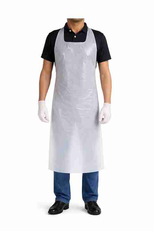 TABLIER PEBD/BLANC (CT 200)