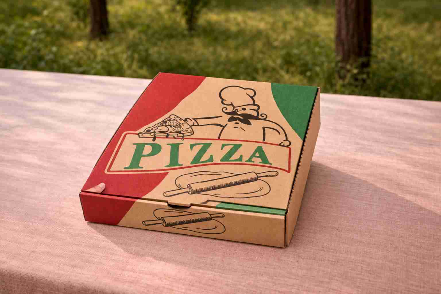 BOITE PIZZA 29X29X3.5 (PQT DE 100)