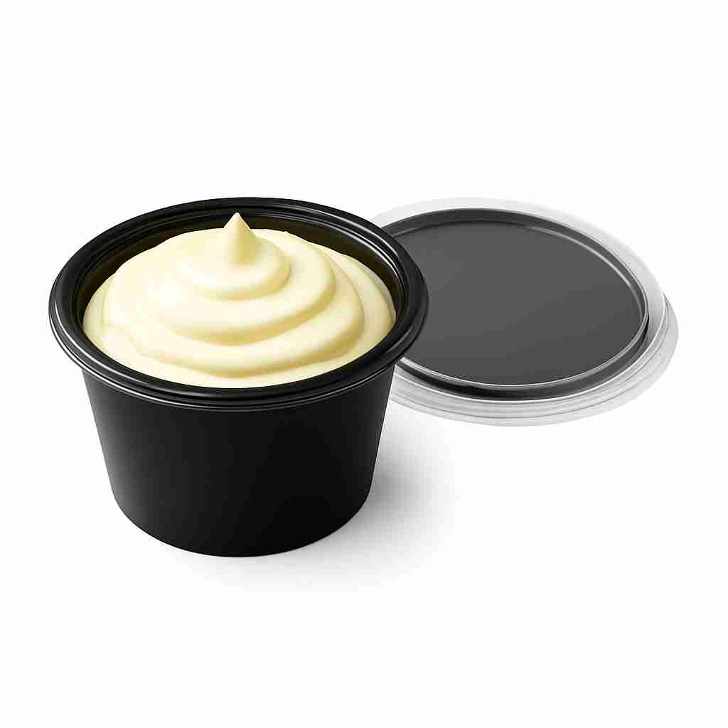 CUP SAUCE BLACK 2OZ - 56ML X50 (1PQT)