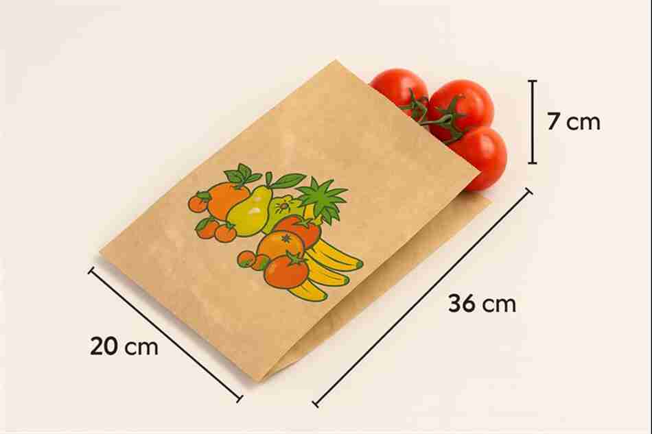SAC PRIMEUR KRAFT 20X36X7 3.0KG ( CT DE 1000 ) 375650