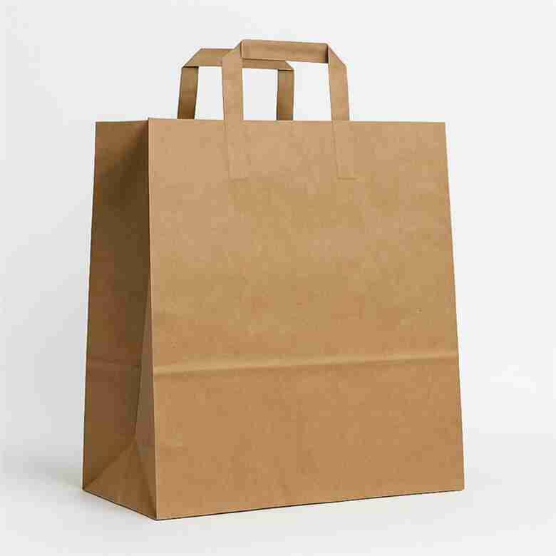 SAC KRAFT BRUN P.PLATE 45X48X17 ( CT DE 150 )